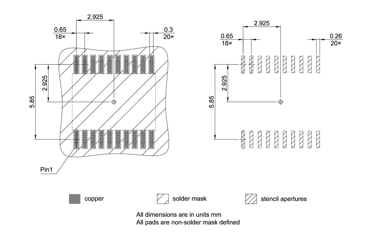 PG-TSSOP-20-800_Footprint Drawing