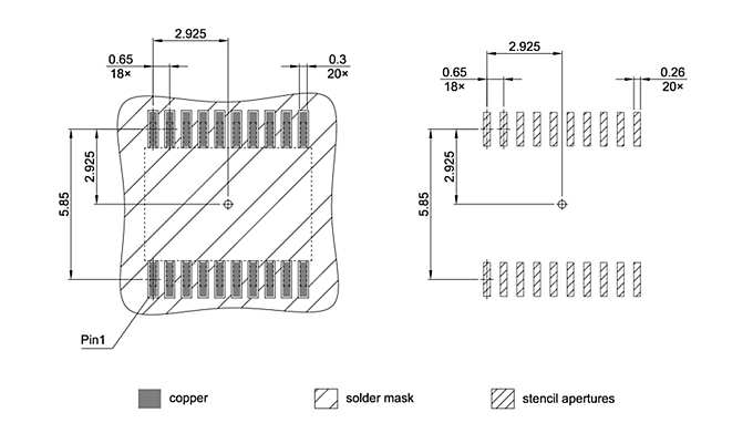 PG-TSSOP-20-800_Footprint Drawing