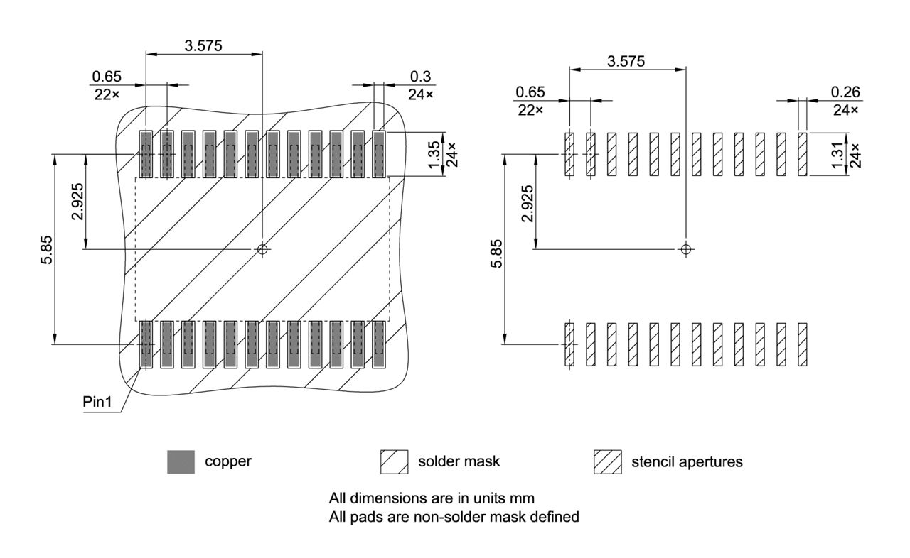 PG-TSSOP-24-803_Footprint Drawing