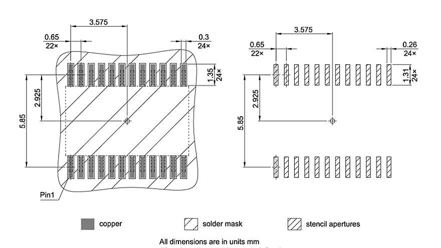 PG-TSSOP-24-803_Footprint Drawing