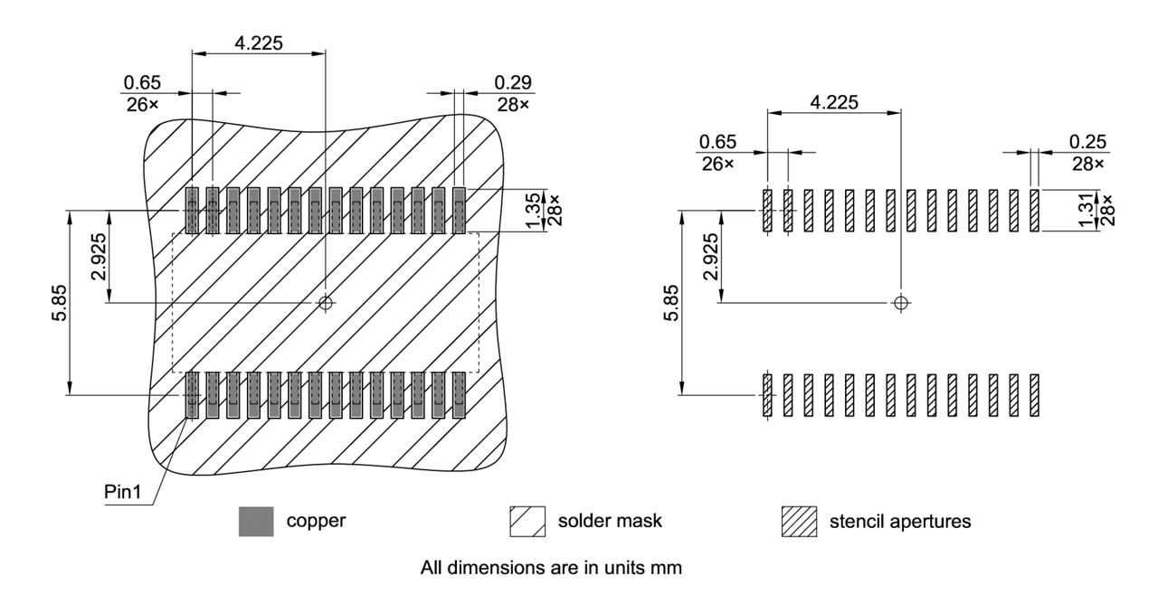 PG-TSSOP-28-17_Footprint Drawing