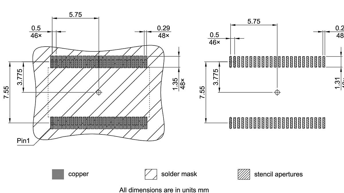 PG-TSSOP-48-2_Footprint Drawing