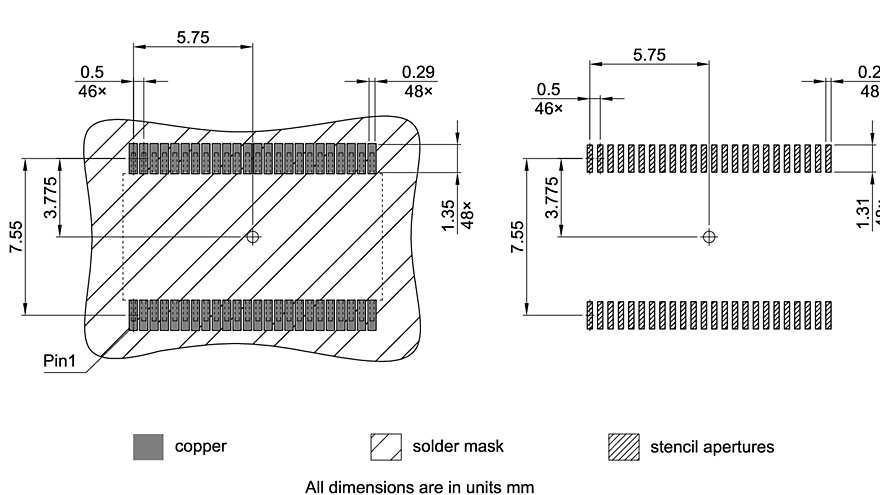 PG-TSSOP-48-2_Footprint Drawing