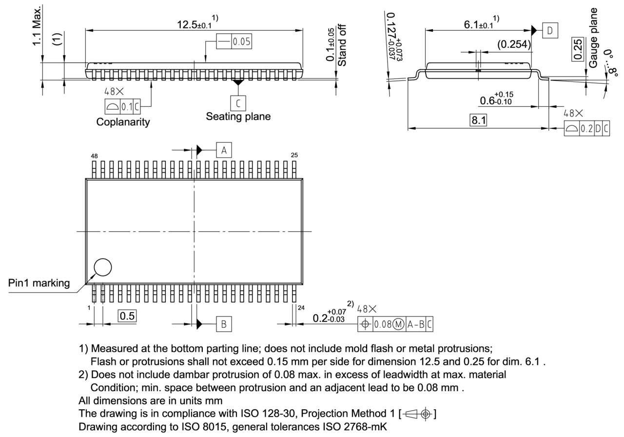 PG-TSSOP-48-2_Package Outline