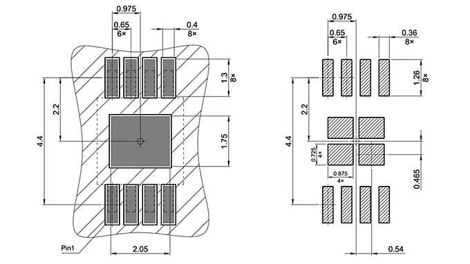 PG-TSSOP-8-2_Footprint Drawing