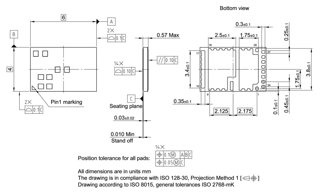 PG-UFLGA-34-1_Package Outline