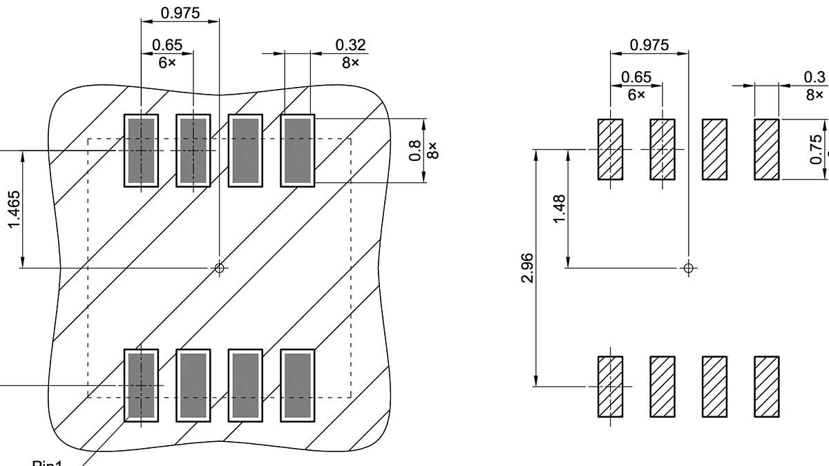 PG-UFLGA-8-1_Footprint Drawing