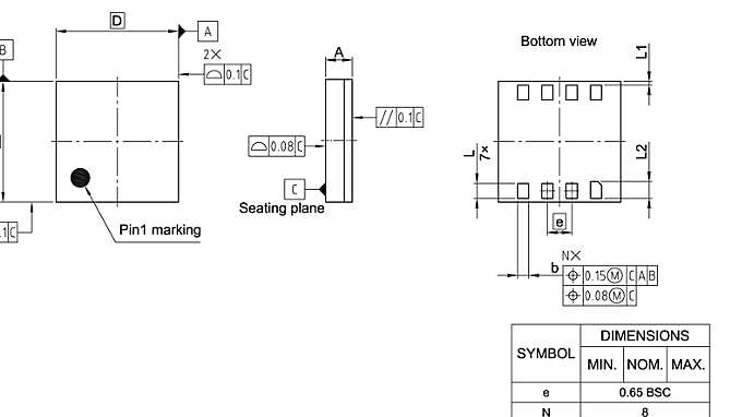 PG-UFLGA-8-1_Package Outline