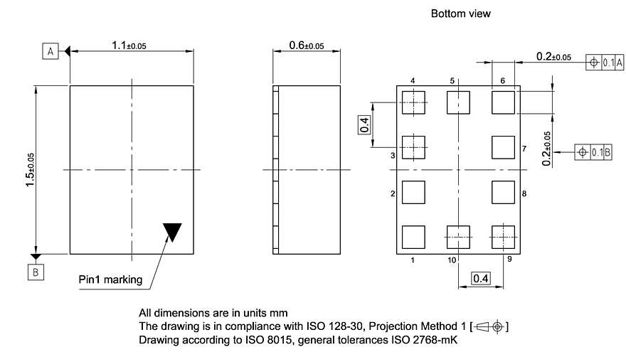 PG-ULGA-10-1_Package Outline