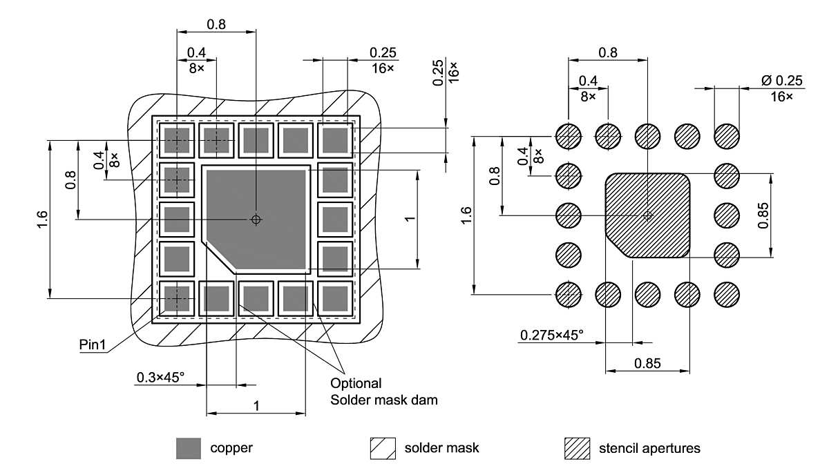 PG-ULGA-16-4_Footprint Drawing