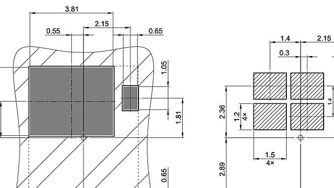 PG-ULGA-3-981_Footprint Drawing