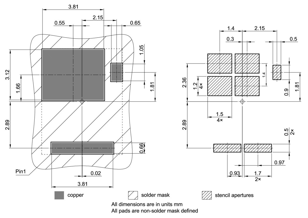 PG-ULGA-3-982_Footprint Drawing