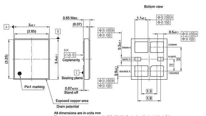PG-ULGA-6-1_Package Outline