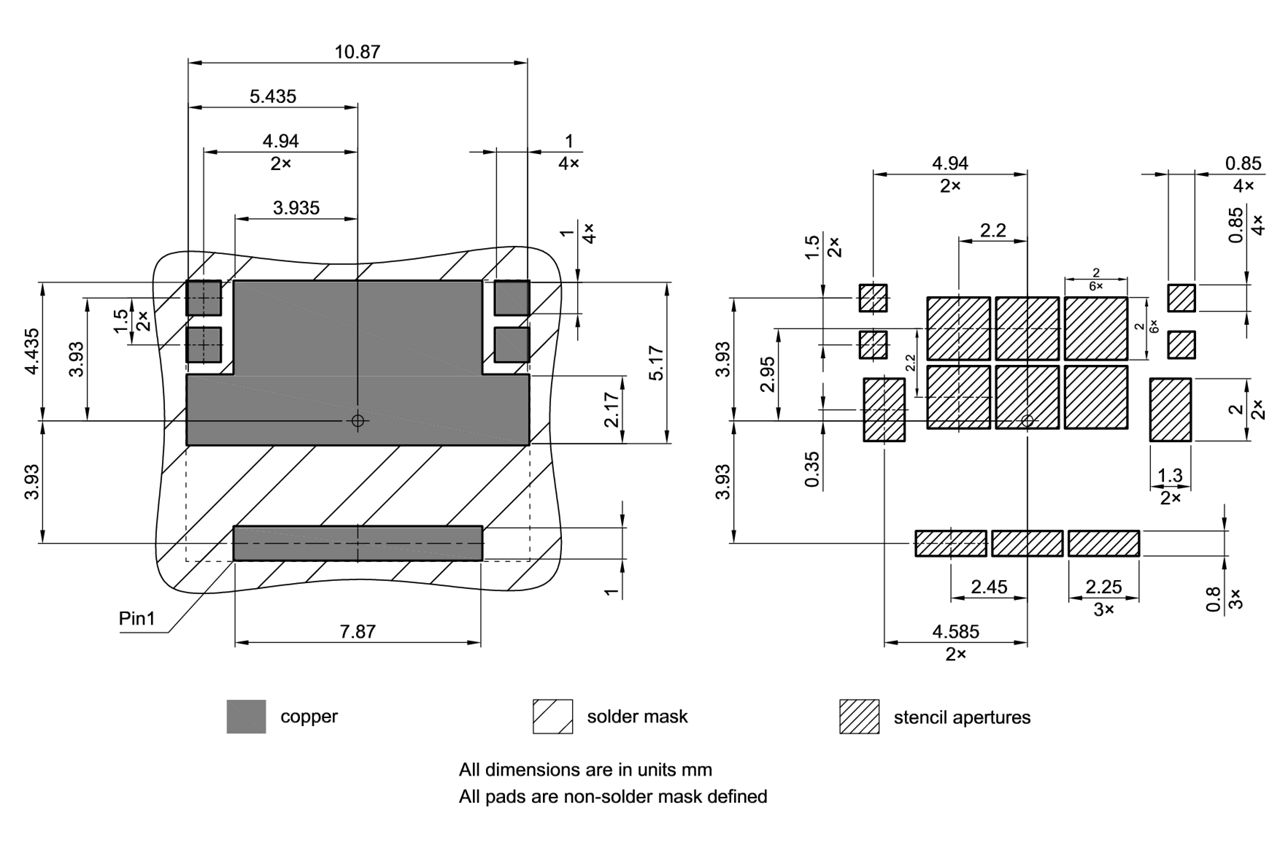 PG-ULGA-6-981_Footprint Drawing