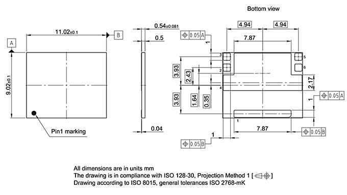 PG-ULGA-6-981_Package Outline