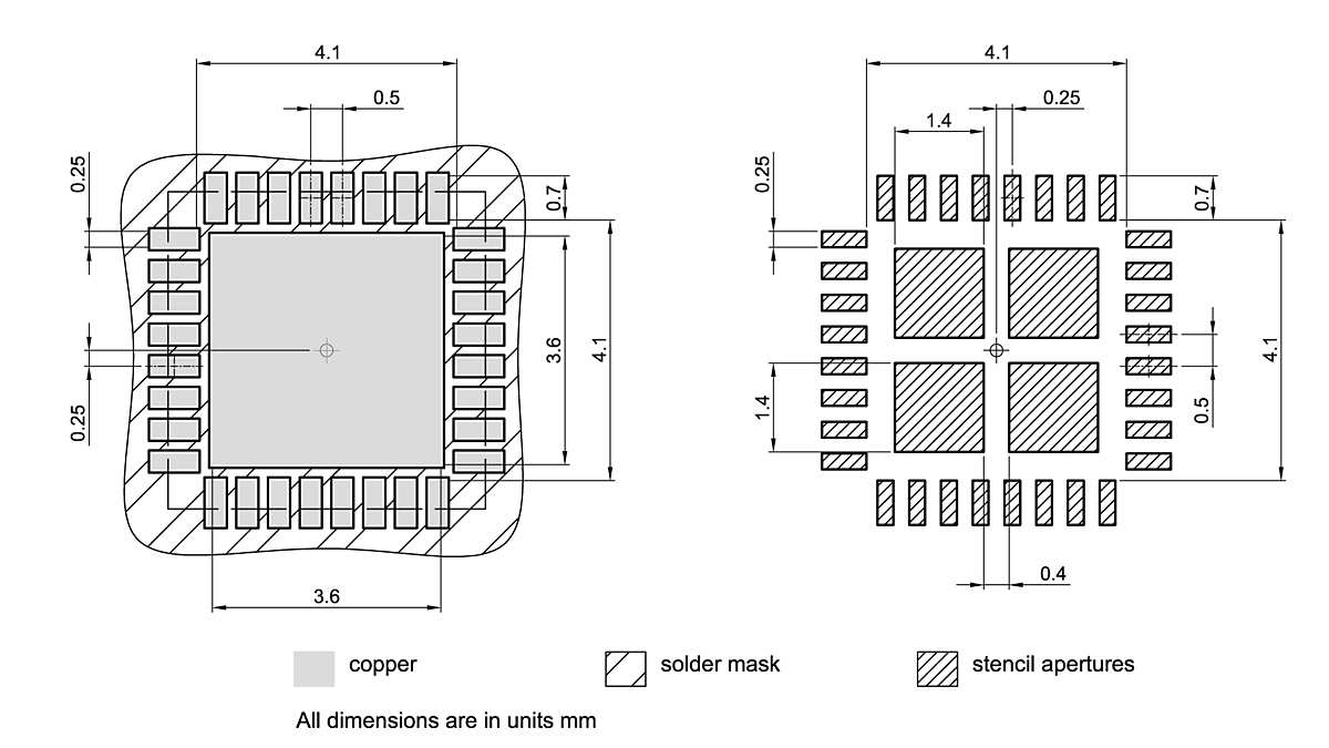 PG-UQFN-32-1_Footprint Drawing