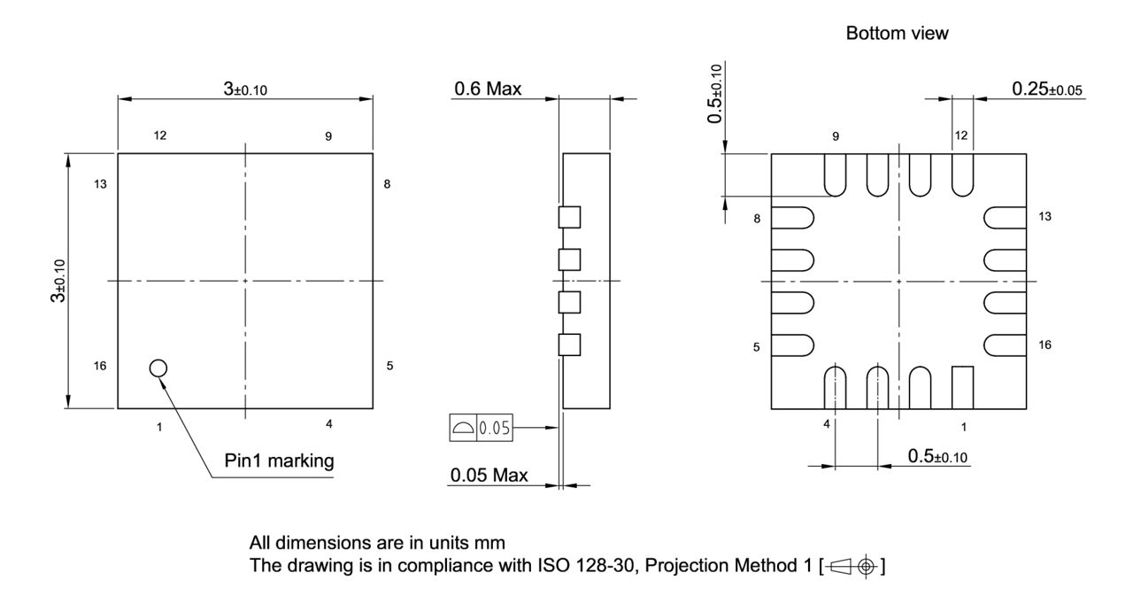 PG-USON-16-800_Package Outline