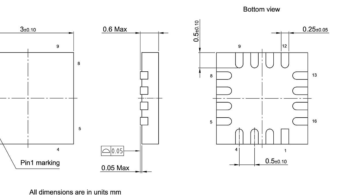 PG-USON-16-800_Package Outline