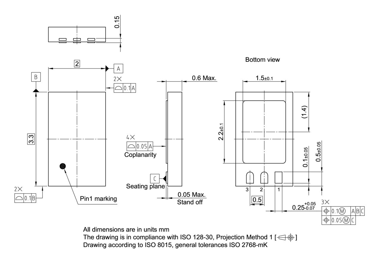 PG-USON-3-1_Package Outline