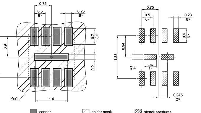 PG-USON-8-7_Footprint Drawing