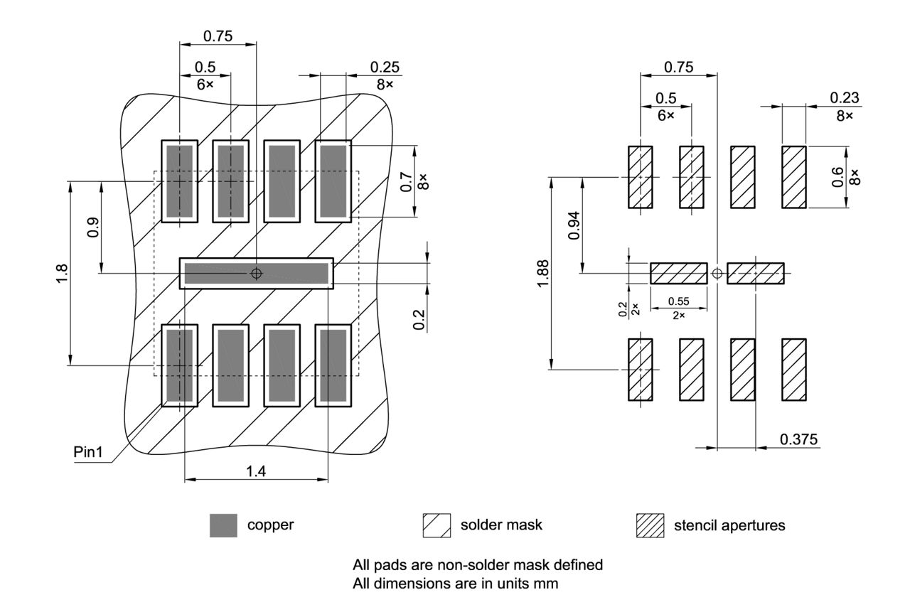 PG-USON-8-8_Footprint Drawing