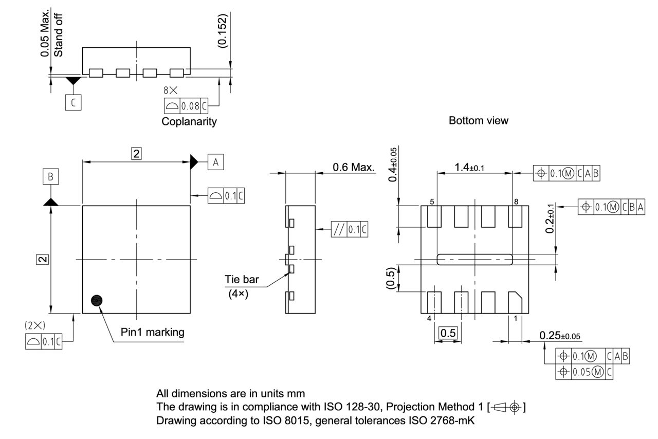 PG-USON-8-8_Package Outline