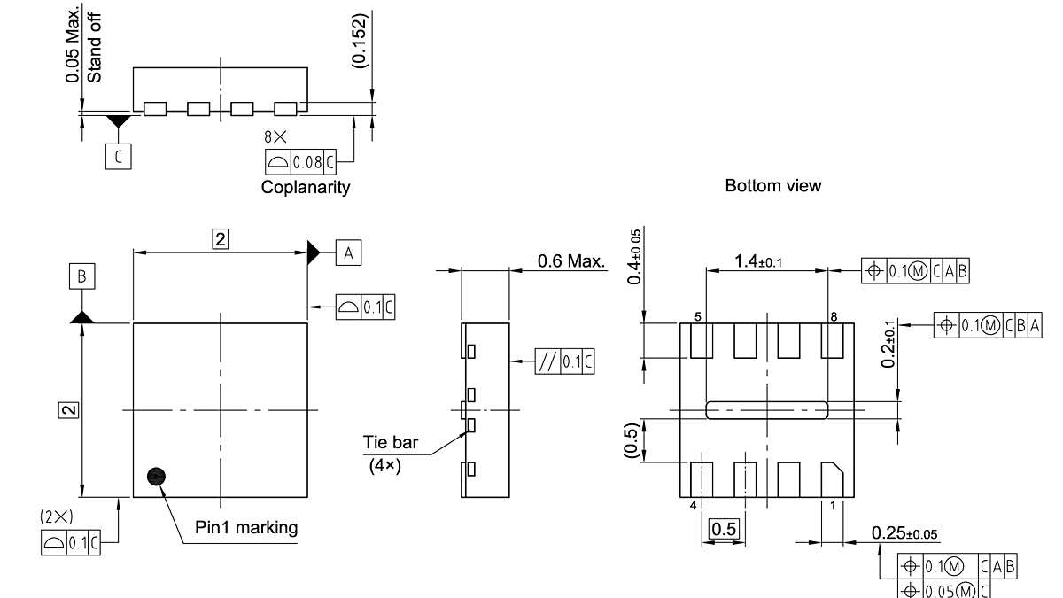 PG-USON-8-8_Package Outline