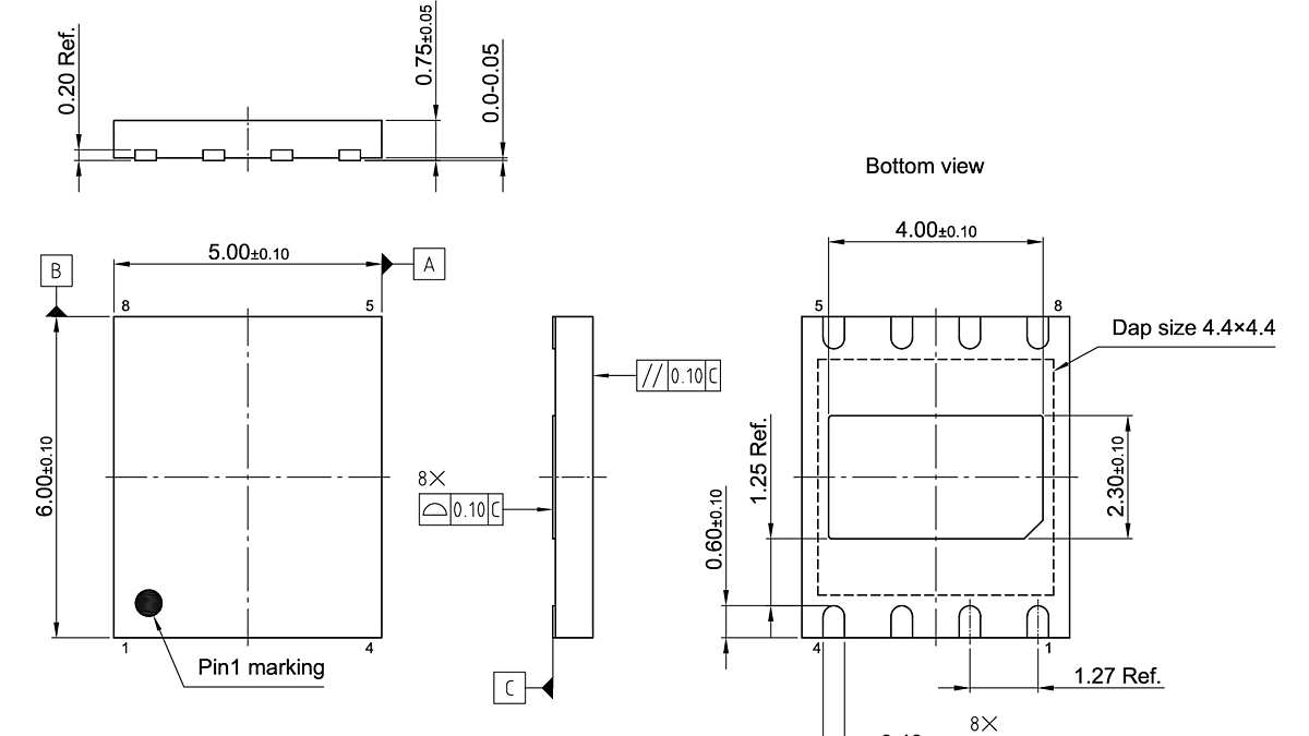 PG-USON-8-800_Package Outline
