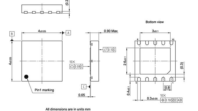 PG-VDSON-10-2_Package Outline