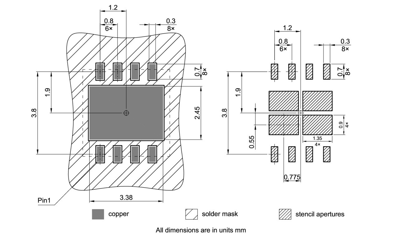 PG-VDSON-8-5_Footprint Drawing