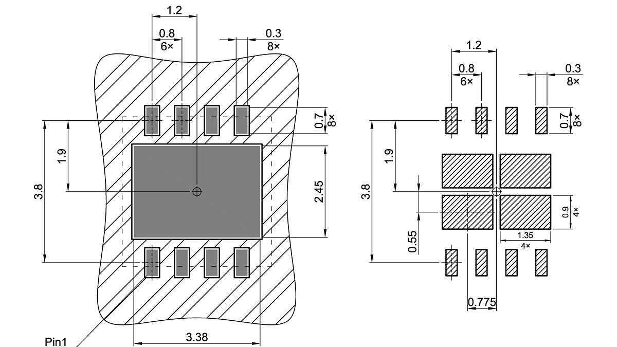 PG-VDSON-8-5_Footprint Drawing