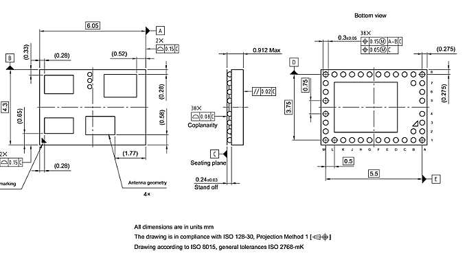 PG-VF2BGA-38-1_Package Outline