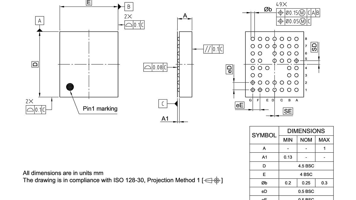 PG-VF2BGA-49-800_Package Outline