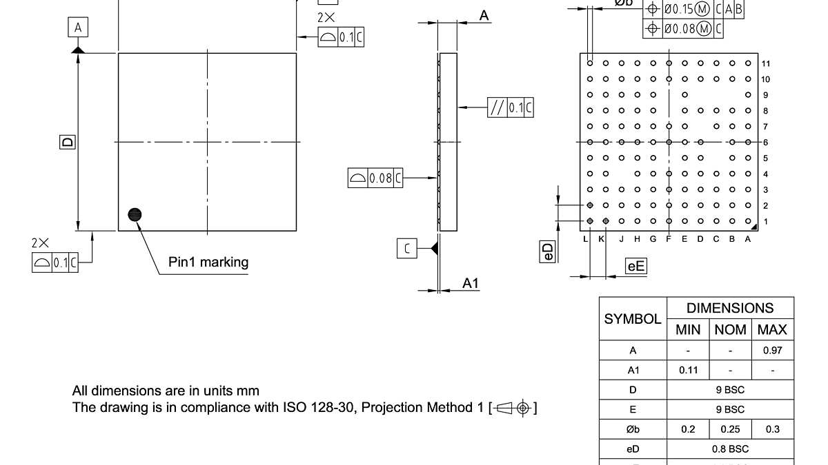 PG-VFBGA-111-800_Package Outline