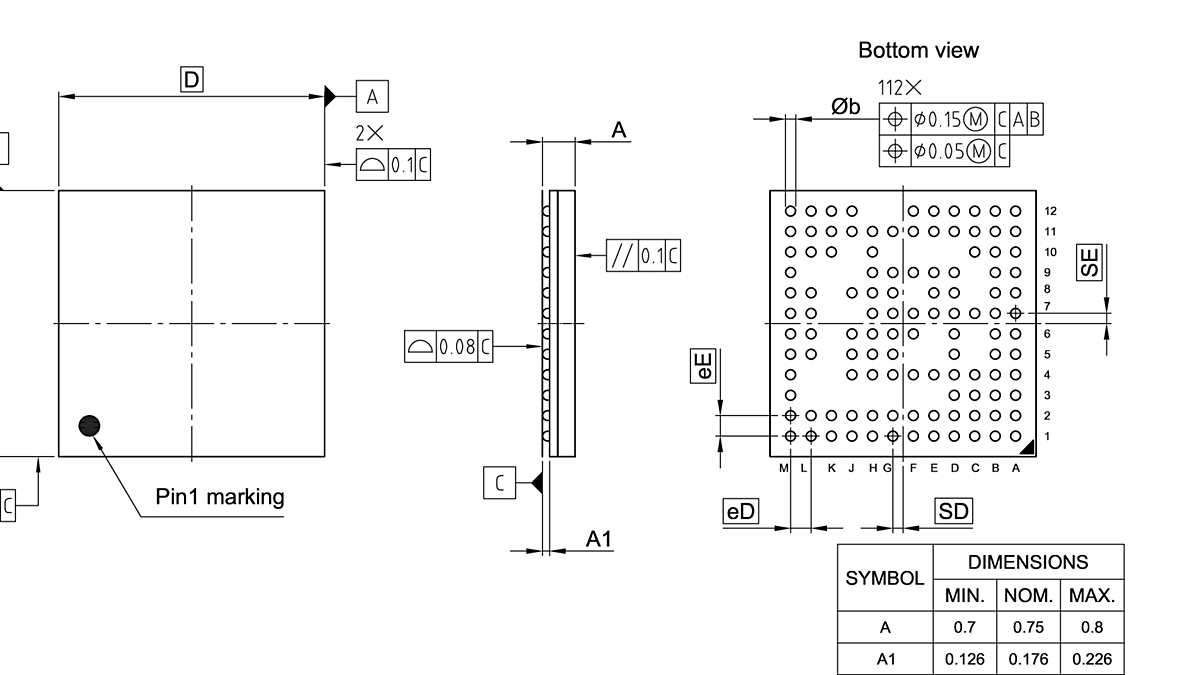 PG-VFBGA-112-800_Package Outline