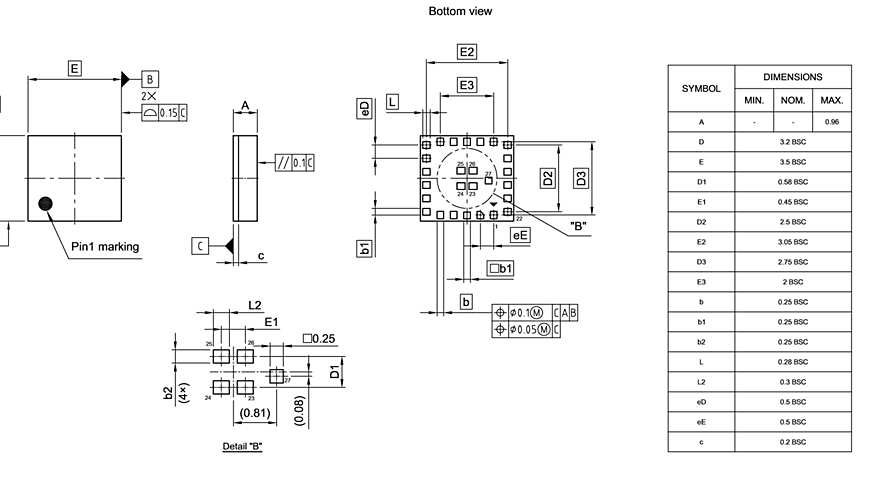PG-VFBGA-27-800_Package Outline