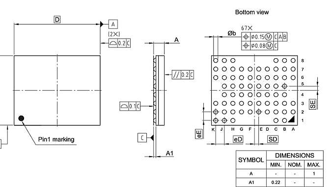 PG-VFBGA-67-800_Package Outline
