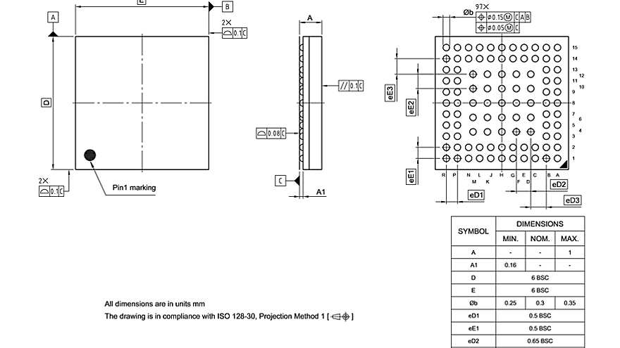 PG-VFBGA-97-800_Package Outline