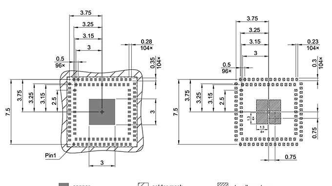 PG-VFLGA-104-1_Footprint Drawing