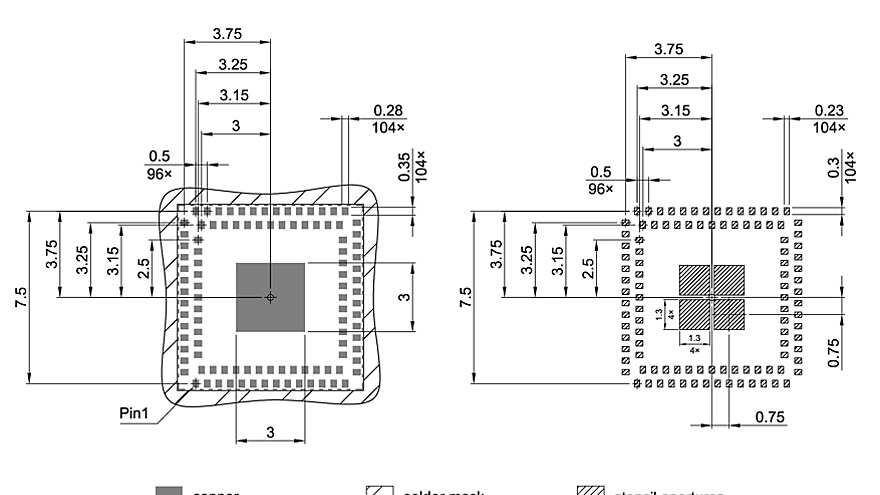 PG-VFLGA-104-1_Footprint Drawing