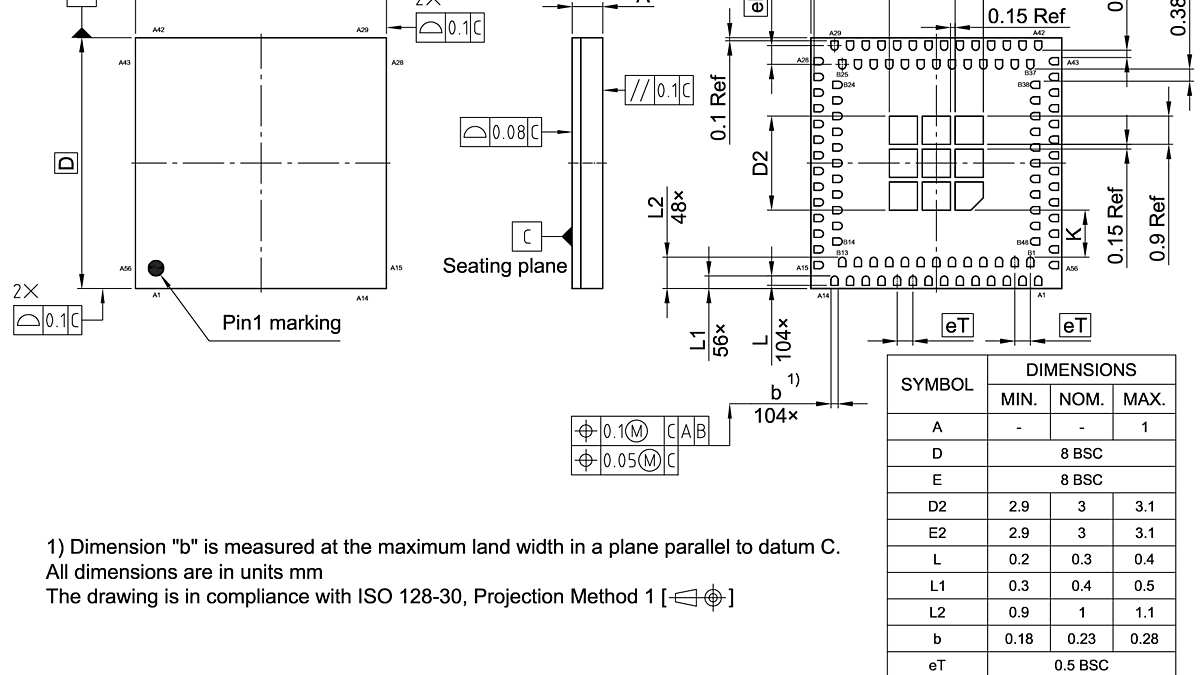PG-VFLGA-104-1_Package Outline