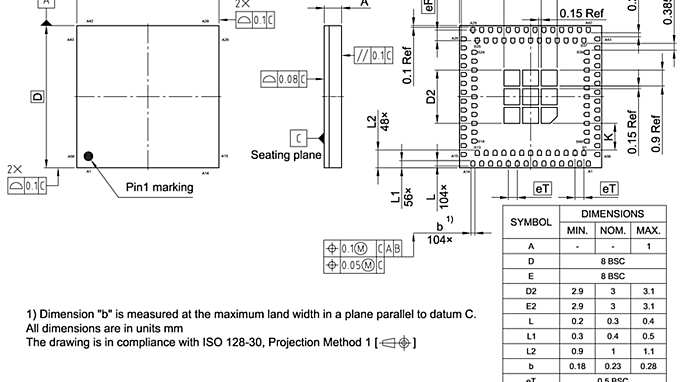 PG-VFLGA-104-1_Package Outline