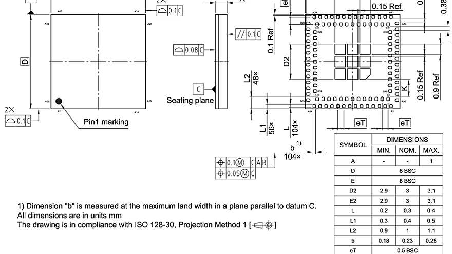 PG-VFLGA-104-1_Package Outline