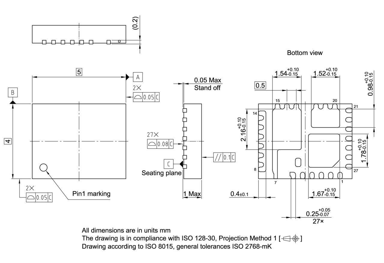 PG-VIQFN-27-2_Package Outline