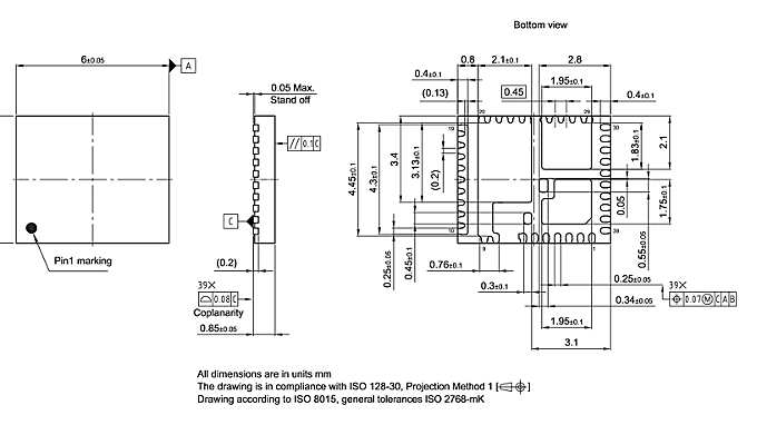 PG-VIQFN-39-19_Package Outline