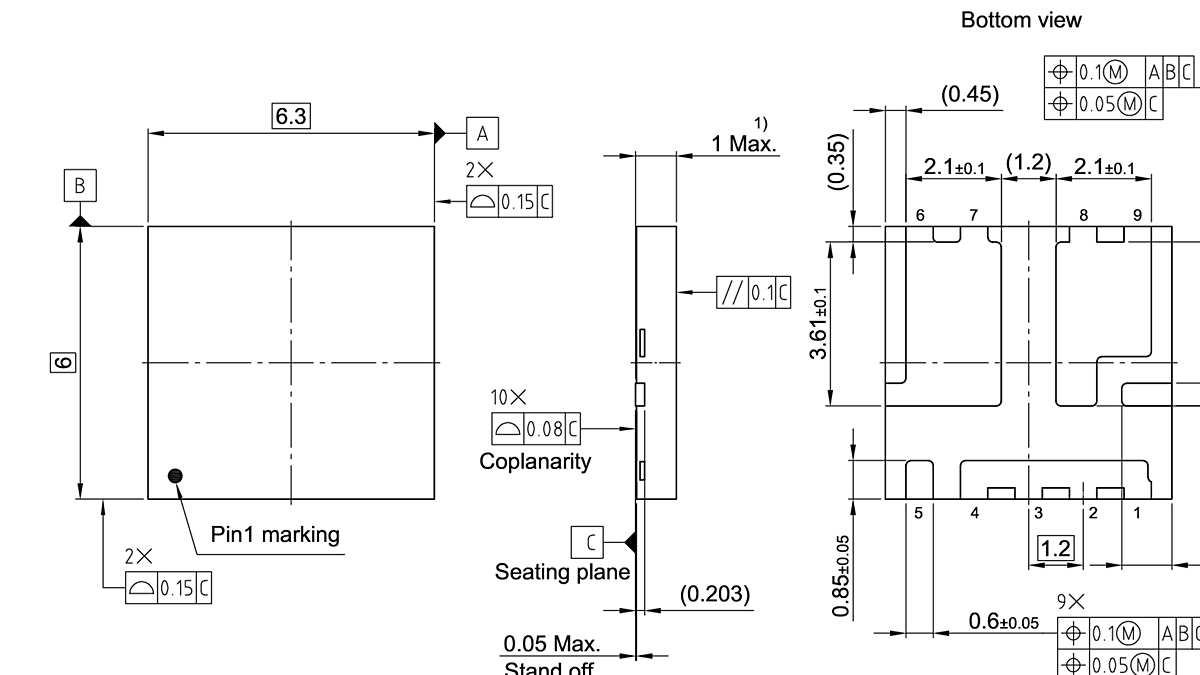 PG-VITFN-10-1_Package Outline