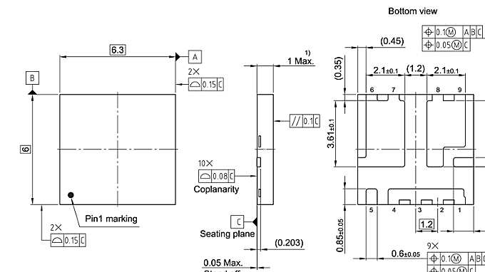 PG-VITFN-10-1_Package Outline