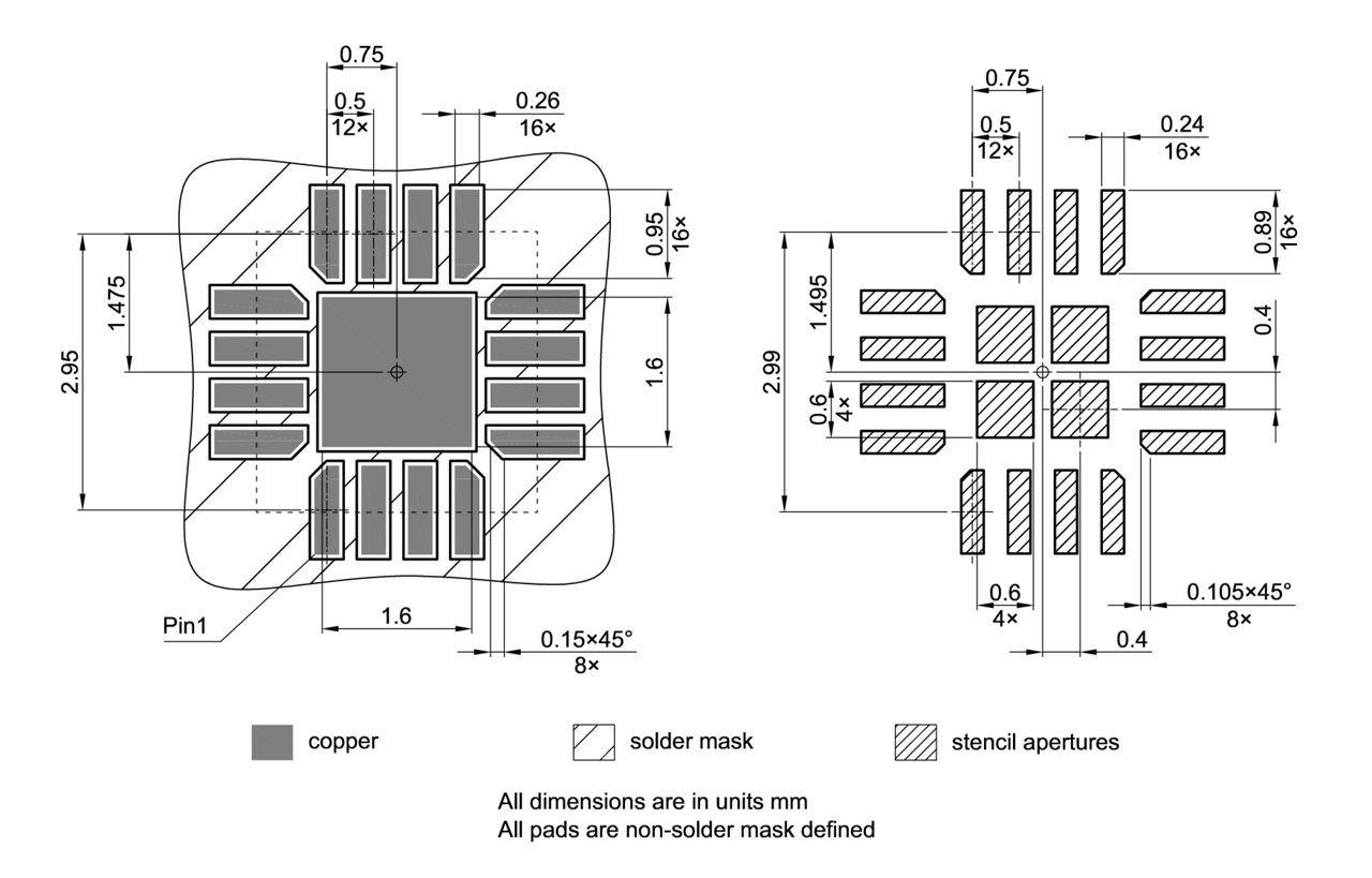 PG-VQFN-16-5_Footprint Drawing