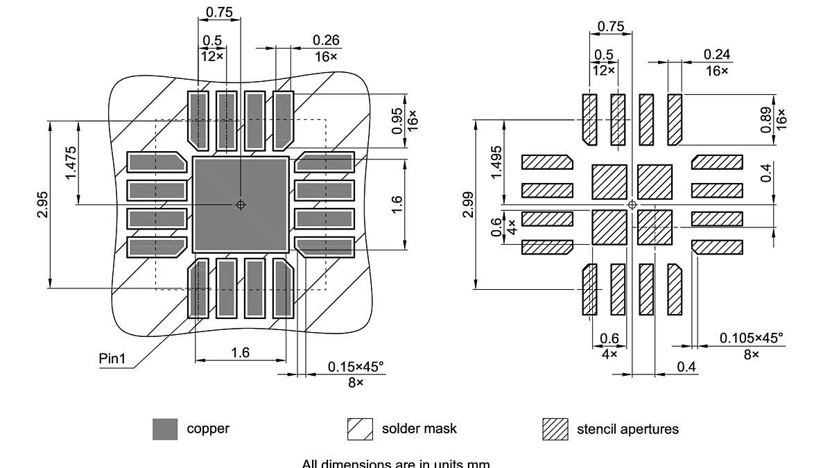 PG-VQFN-16-5_Footprint Drawing