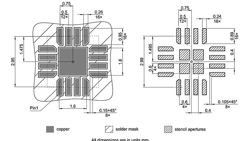 PG-VQFN-16-5_Footprint Drawing